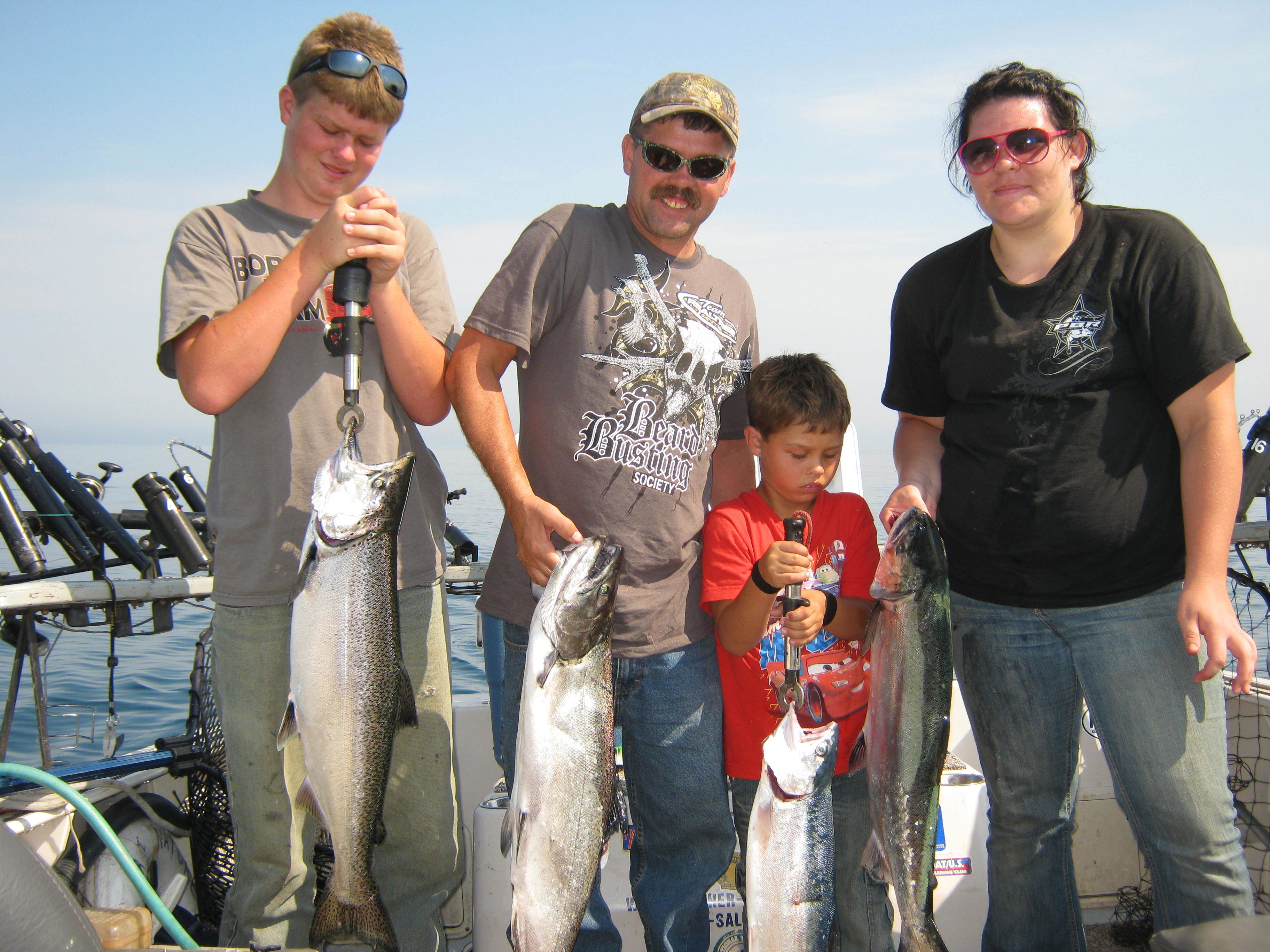 Brother Nature Charters: Salmon and Trout Fishing