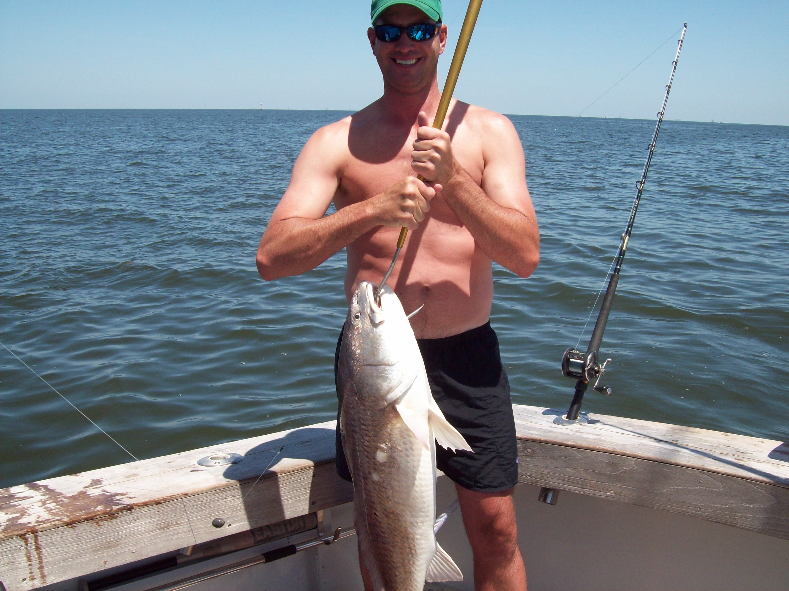 Captain Ron's Charters Mississippi: "On Strike" Island Trip Overnight