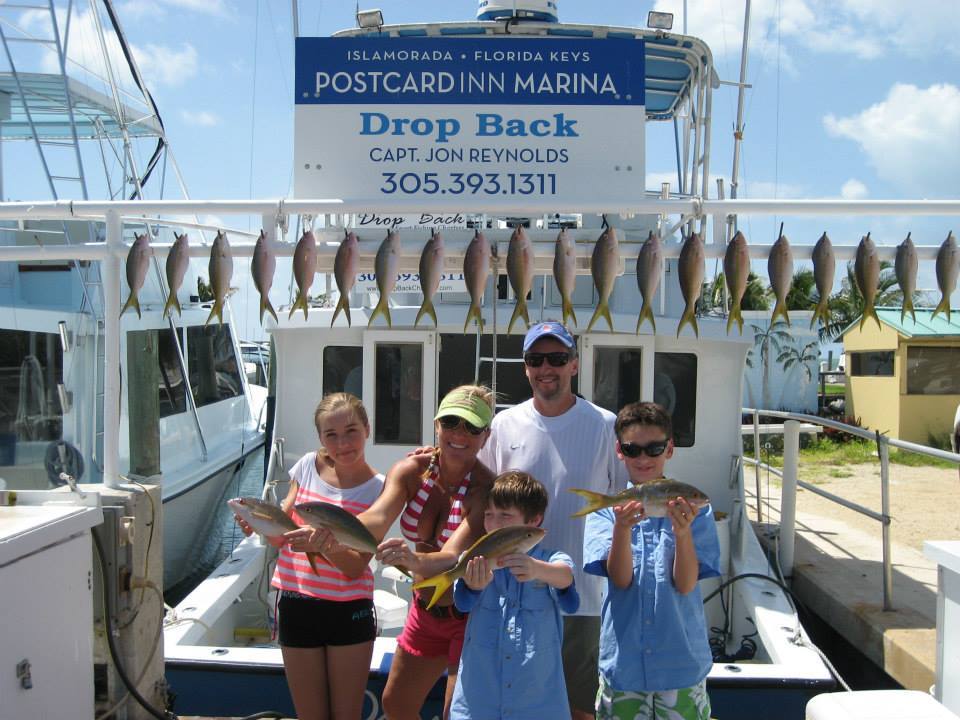 Drop Back Charters: 3/4 Day Fishing Trip
