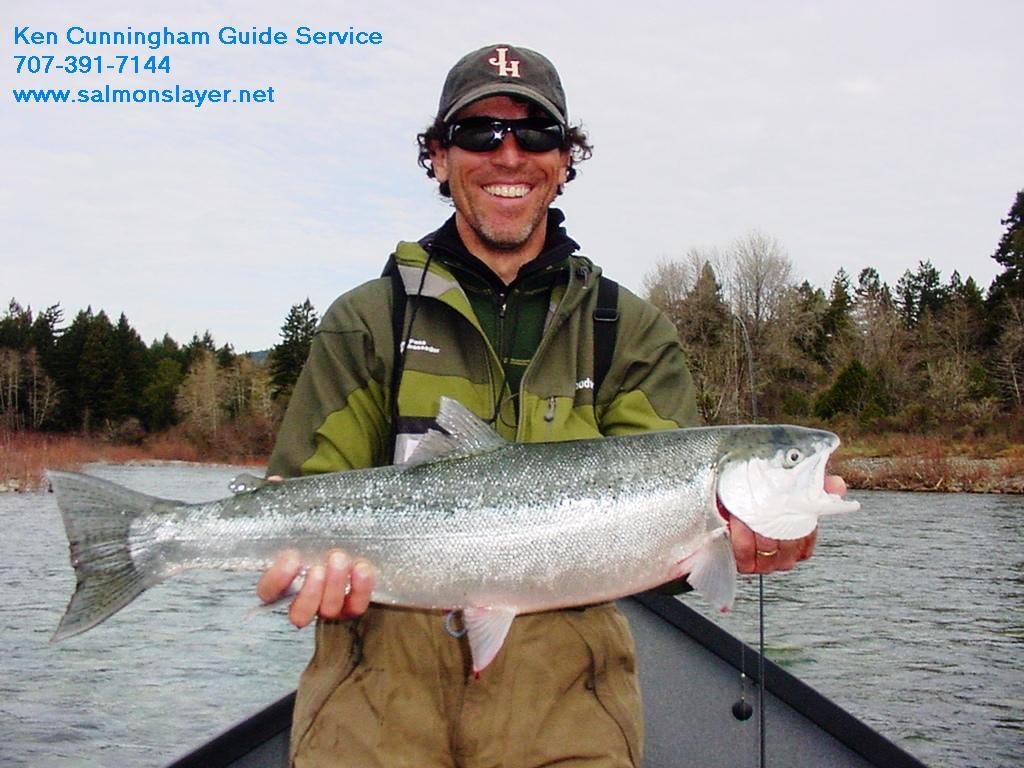 Ken Cunningham Guide Service: Drift Boat - Salmon & Steel head