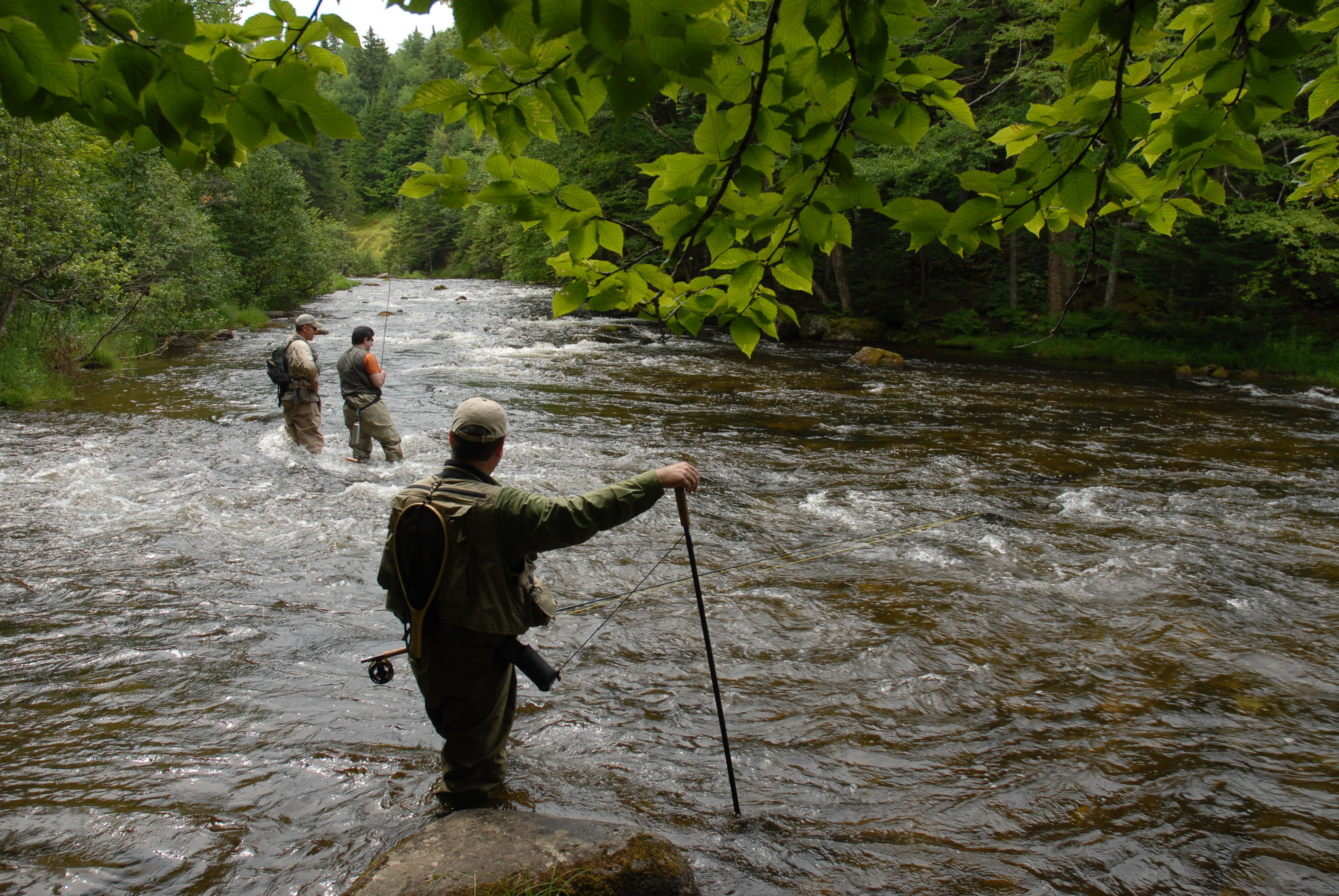 Lopstick Lodge And Cabins: Guided Fishing on the Upper COnnecticut RIver
