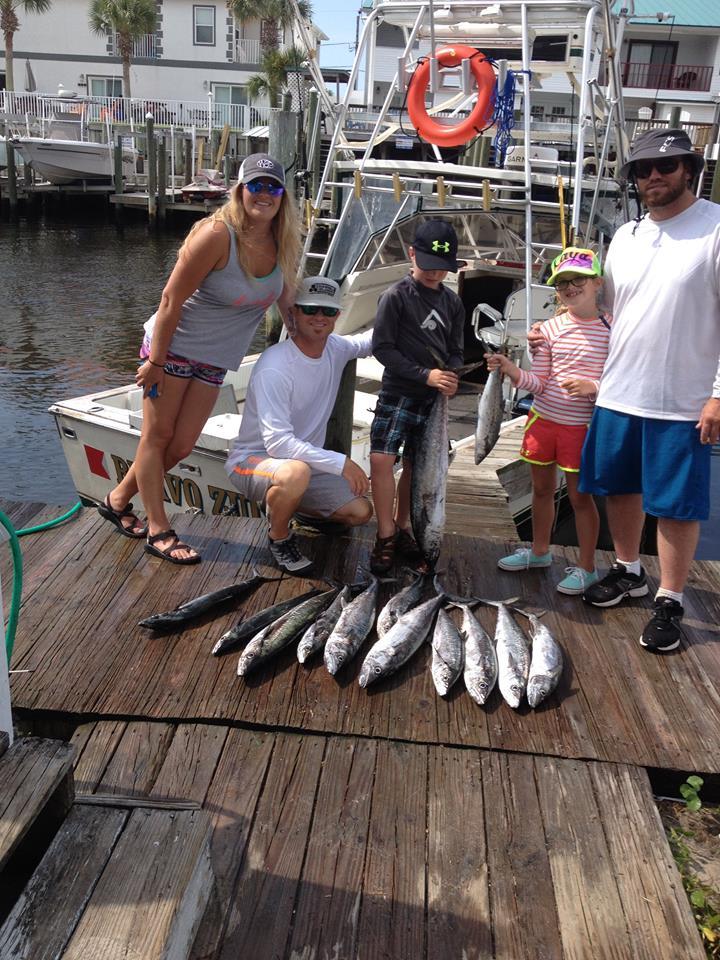 Mexico Beach Charters: Example Inshore Trip
