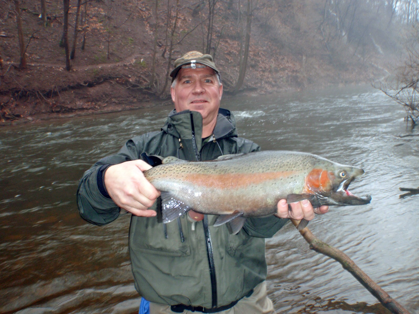 Oak Orchard River Guide Service: Salmon Fishing - Full Day