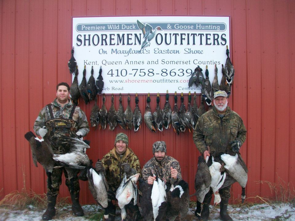 Shoremen Outfitters: Goose Hunts