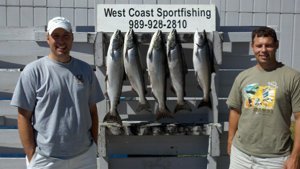 West Coast Sportfishing Inc: Salmon Fishing Full Day