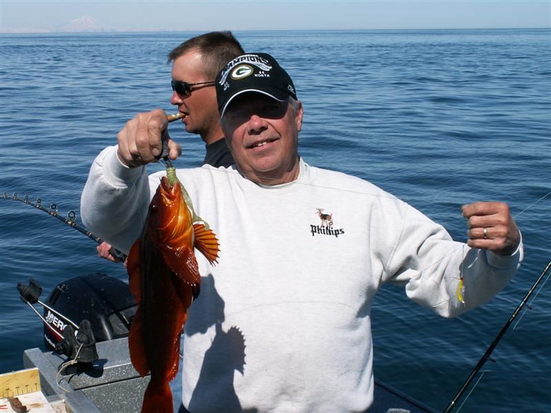 Wildrose Charters And Cabins: Ling Cod  Home July Trip